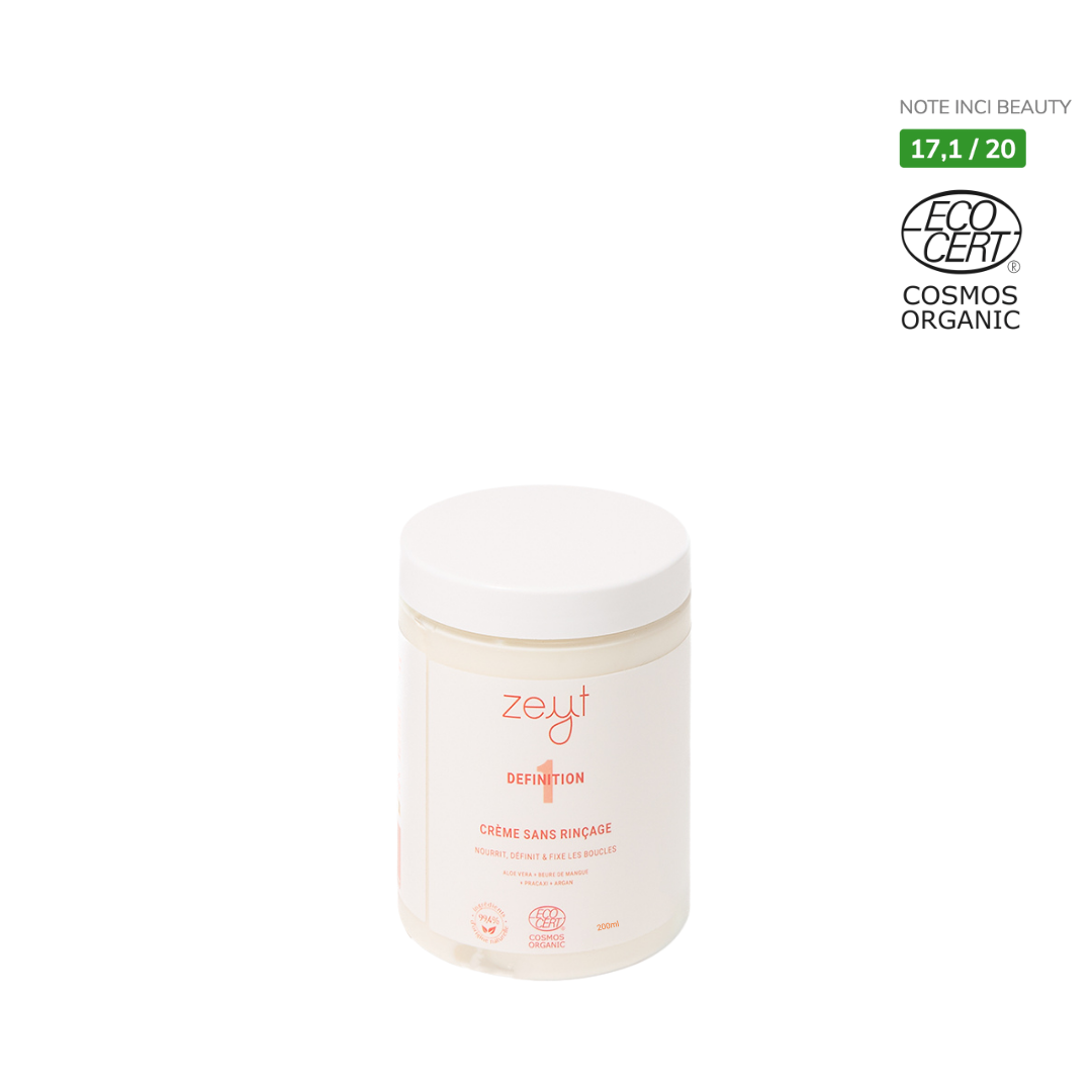 Definition n°1 - Crème sans rinçage