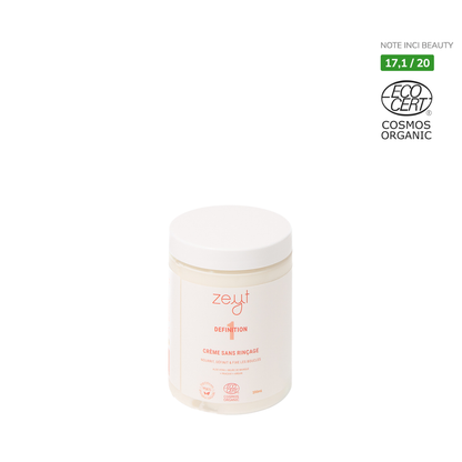 Definition n°1 - Crème sans rinçage