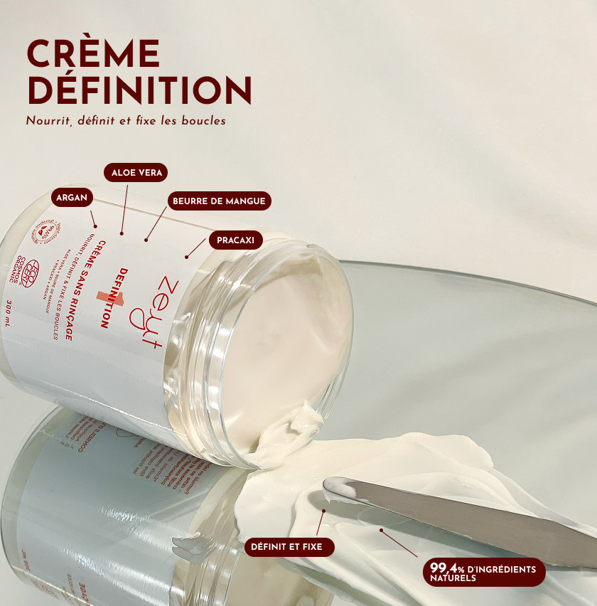 Definition n°1 - Crème sans rinçage
