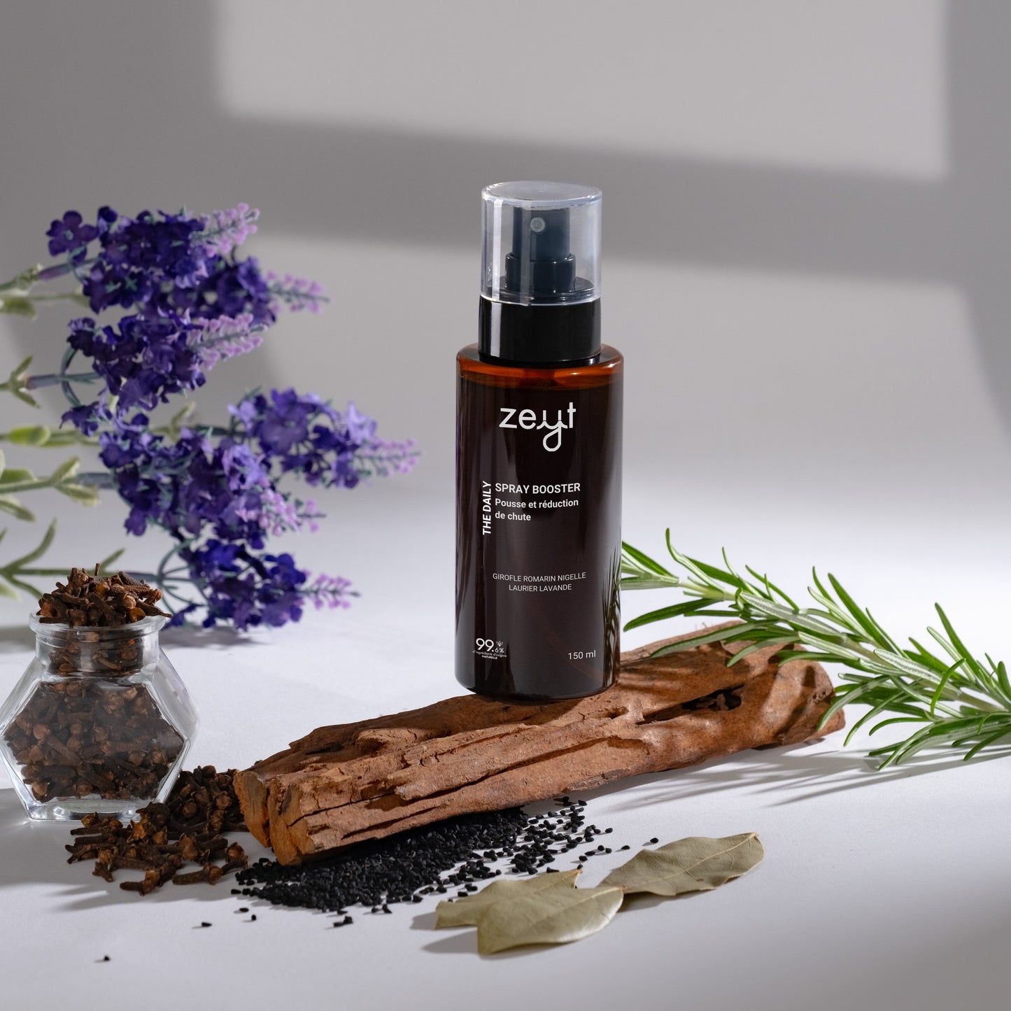 Spray booster capillaire